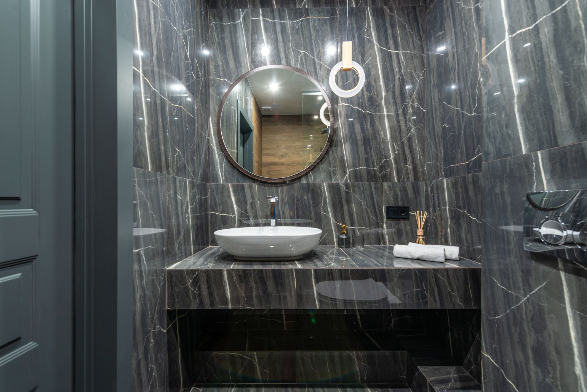 toilette chic moderne