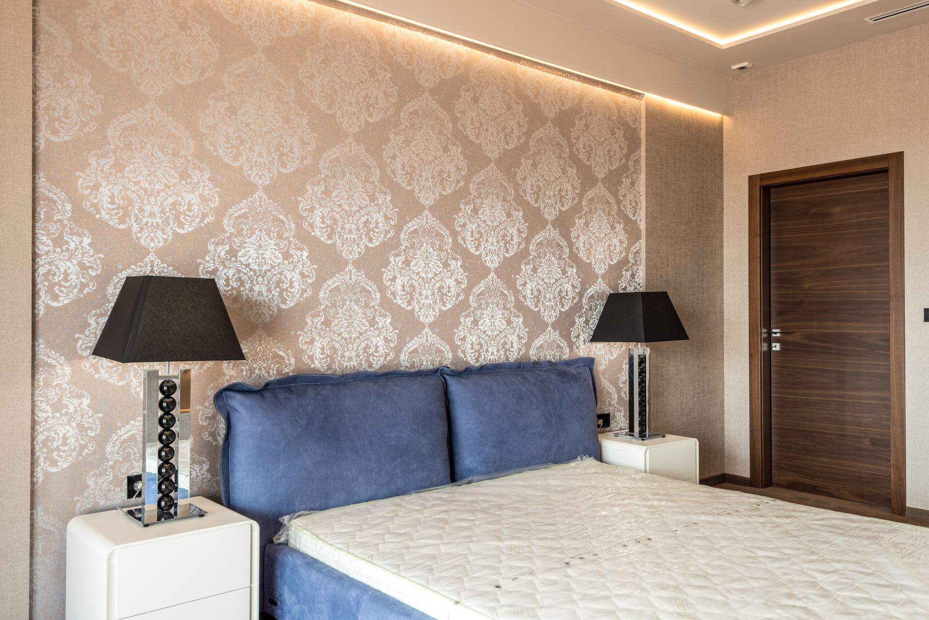 papier peint romantique chambre