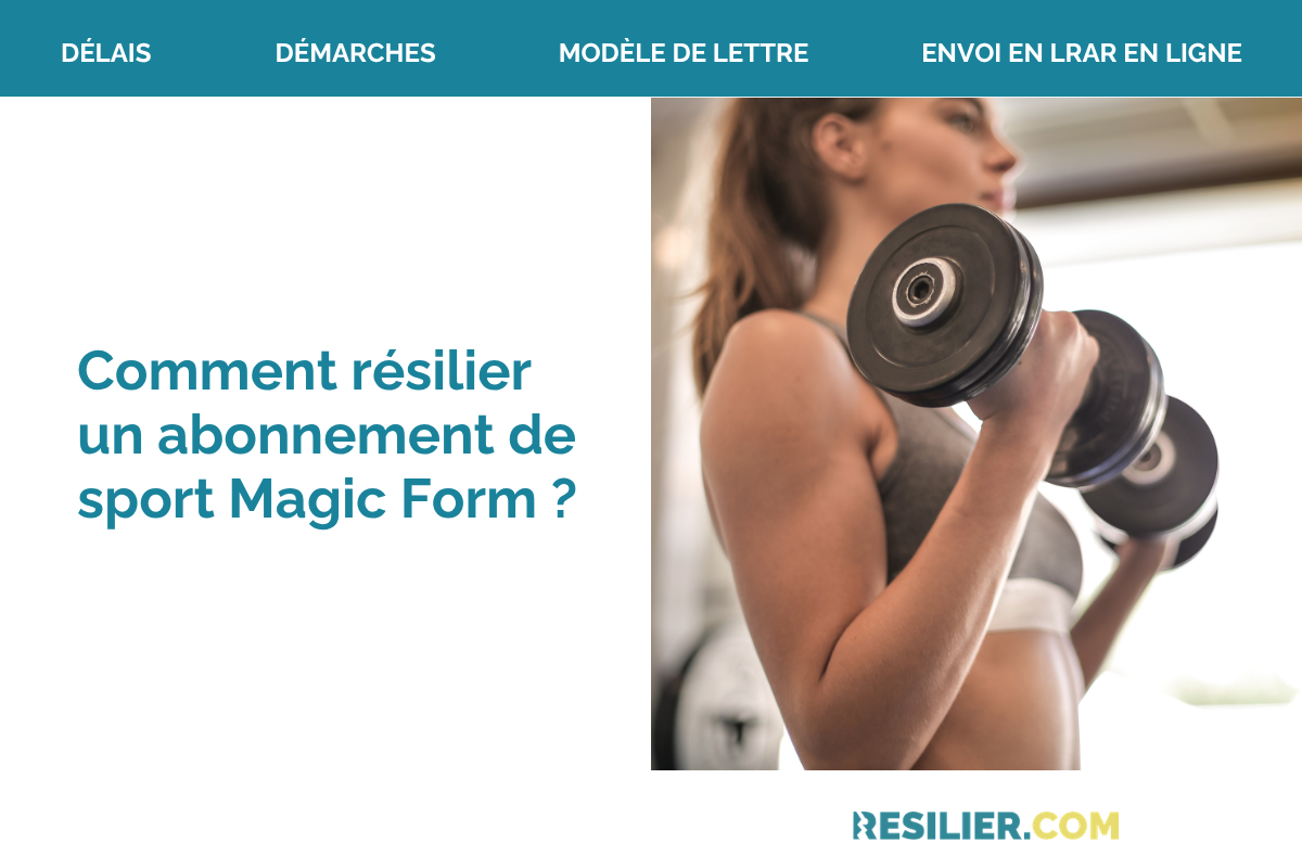 Contrat d'abonnement Fitness Park et stylo posés sur un bureau avant l'envoi d'une demande de résiliation